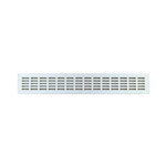 Ventilatierooster aluminium - BELUCHTRO-ALU-ZILV/F1-80/500