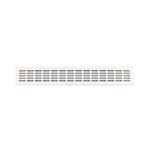 Ventilatierooster aluminium - BELUCHTINGR-ALU-R9016-WIT100/1000