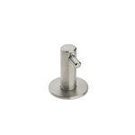 Kledinghaak rond met sokkel - CLTHHOK-A2-PIN-BOARD-30MM