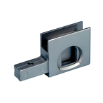 Loopschoen met glasgroef v alu. schuifdeur - AY-LOCKADAP-SLIDDR-GSB25/50-SST