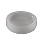 Meubelglijder, opschroefbaar, stopglijder - MEUBELGL BASIS OPSCHR WIT 17MM