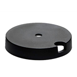 Basismodule voor meubelglijder opschroefbaar - MEUBELGL BASIS OPSCHR ZWART 20MM