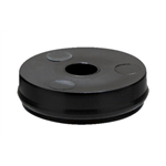 Basismodule voor meubelglijder opschroefbaar - MEUBELGL BASIS OPSCHR ZWART 40MM