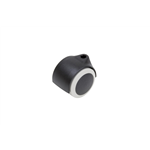 Dubbel meubelwiel, draaibaar, zacht loopvlak - MEUBELROL DUBBEL ZACHT D50MM 50KG