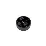 Dubbel design-meubelwiel, draaibaar, kunststof - MEUBELROL DESIGN HARD D2X27MM 5