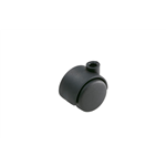 Dubbel meubelwiel, draaibaar, hard - MEUBELROL          HARD  D50 50KG