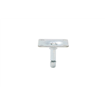 Montageplaat 42 x 42 mm - OPSCHRPLAAT 42X42MM H10MM STL