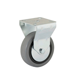 Vast wiel met stijve plaat - APPARROLL-BOCK-ANSHRBPL-55KG-D80