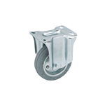Apparaatwiel met stijve houder, spoorloos, grijs - MACHINEROL-BOK-OPSHRPL-D200