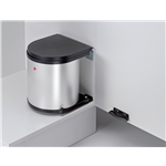 Afvalscheidingssysteem, 270 - WASTEDIVSYS-WASTEBIN-SILV/BLCK-15LTR