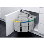 Afvalscheidingssysteem, Eco-Center 4 - AFV SCHEID SYST EKO CENT 4 39LTR