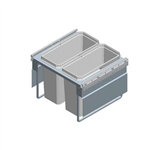 Afvalscheidingssysteem, Eco-Flexliner - AFVALSCHEID.SYS-OEKOLINER-FLEX-600-2VAKS