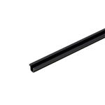 Schuifdeurbeslag, SB 20 E geleiderail - SB 20E SCHUIFRAIL PVC 3 MTR ZWART