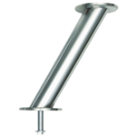 Barconsole, 60 graden - BARVOET 60GR 210MM RVS MAT