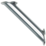 Barconsole, 45 graden - BARVOET 45GR 180MM RVS MAT