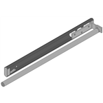 Handdoekenhouder, aluminium, uitschuifbaar - EQUIP-BATH-TOWELHOLDER-ANOD-1ARM-L4