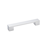 Design-meubelbeslag, boog, kubus - GREEP-ZD-DESIGNBEUGEL-(CR)-POLIERT-128MM