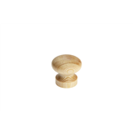Meubelknop hout klassiek design - HNDL-KNOB-WO-PINE-D30MM