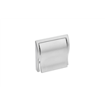 Design-meubelbeslag, zinkspuitgietwerk met klep - GRP-KNOP-ZD-(VCR)-MATT