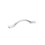 Dsignr-meubelgreep, zinksptgietw, kistgr., gebogen - GRP-BOOG-ZD-(VCR)-MAT-96MM
