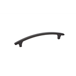 Designer-meubelgreep, zinkspuitgietw, segmentboog - HNDL-BOWTYP-ZD-BLACK-MATT-12