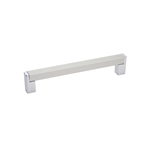 Design-meubelgreep, aluminium, boog, vierkant - GRP-ALU-ELOX-288MM