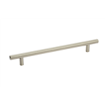 Meubelgreep stang, roestvast staal voor keukens - MEUBELGREEP-A2/FIN-12X184MM