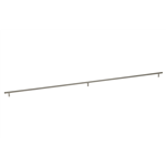 Meubelgreep, stang, RVS voor standaardmaten keuken - GREEP RVS STG GEBORST 12X2X