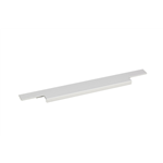 Aluminium greeplijst, type L, v indrukken - GREEPLIJST-ALU--TYP-L-E6/EV1-L595MM