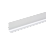 Aluminium greeplijst, L-vorm, horizontaal - GREEPLIJST-ALU-L VORM-HOR-E6/EV1-250
