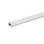Aluminium greeplijst, type OV, lichtprofiel ond - GREEPLIJST-ALU-TYP-OV-LU-E6/EV