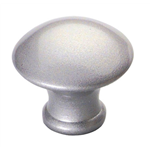 Zinkspuitgietwerk knop, paddestoelvorm - MEUBELKNOP-ZD-PADDESTOEL-(CR)-MAT-D30MM
