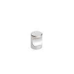 Meubelknop messing met infreesgreep - MEUBELKNOP-MS-CYL.VORM-(CR)-MAT-D18MM
