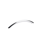 Segmentbooghandgreep staal - HNDL-SEGMENTBOW-ST-(CR)-POL-10X128MM-30