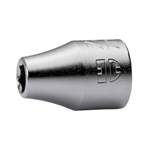 3⁄8 inch dopsleutel inch zeskant kort - STEEKSLEUTELINZETSTUK,  3/8'',  1/4''