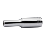 3/8 inch dopsleutel metrisch zeskant - STEEKSLEUTELINZETSTUK,  3/8'',  9 MM
