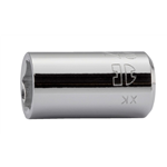 1⁄4 inch dopsleutel zeskant met magneet - STEEKSLEUTELINZETSTUK, 1/4'',  13 MM