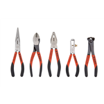 Assortiment tangen, tweevoudig gedompeld - WERKPLAATSTANGEN, 5-TLG