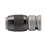 1⁄4 adapter met snelwisselspankop - ADAPTER 1/4''