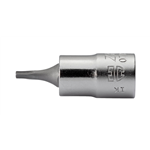 Dopsleutel 1/4 inch, TX - WURTH DOP 1/4 BINNEN TORX T 8
