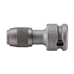 3⁄8 adapter met snelwisselspankop - ADAPTER 3/8''
