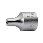 Dopsleutel 3/8 inch, uitwendig, TX, kort - STEEKSLEUTELINZETSTUK,  3/8'',  E11