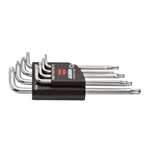 Set Torxsleutels met kogelkop in schuifhouder - HOEKSCHROEVENDRAAIERSET, TX, 8-T
