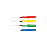 Testpuntenset mini voor meetsnoer - MEETNAALDEN-MINI-ROOD/GEEL/BLAUW/GROEN
