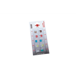 Vlaksteekzekering set vorm F - FLPSHINFSE-SET-BLISTERPACK-(5-30A-MINI)