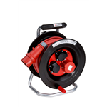 Kunststof kabelhaspel CEE F5G2,5 - KABELHASPEL CEE 400V. H07RN-F5G2,5  25M