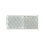 Vierkante reflector, zelfklevend - REFLECT RECHTH.ZELFKL.94X44MM WIT