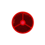 Ronde reflector, zelfklevend - REFLECT RD ZELFKL.57X60MM ROOD