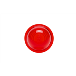 Lampglas voor contourlicht, universeel - RESERVE GLAS ROOD TBV 0812.42.2/3/4
