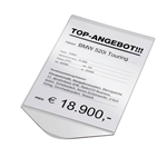 Prijslijsthouder - DOCUMENTHOLD-PRICESHEET-CAR-UP-A4